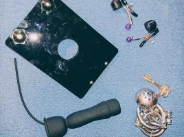 A selection of BDSM items