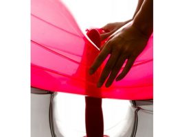 Dildo in a sex machine